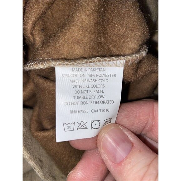 Yellowstone TV Series Women's Aztec Print Hooded Sweatshirt LARGE Tan Dutton NWT - Picture 10 of 10